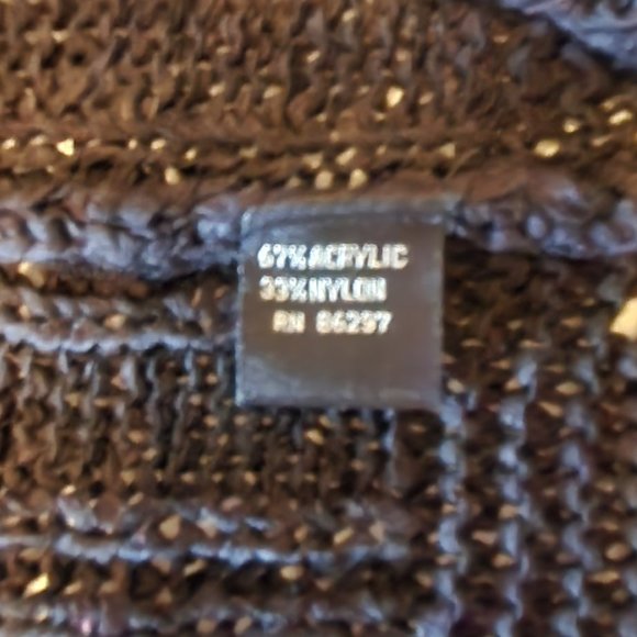 BCBG Maxazria Black Knit Sweater - Picture 13 of 15